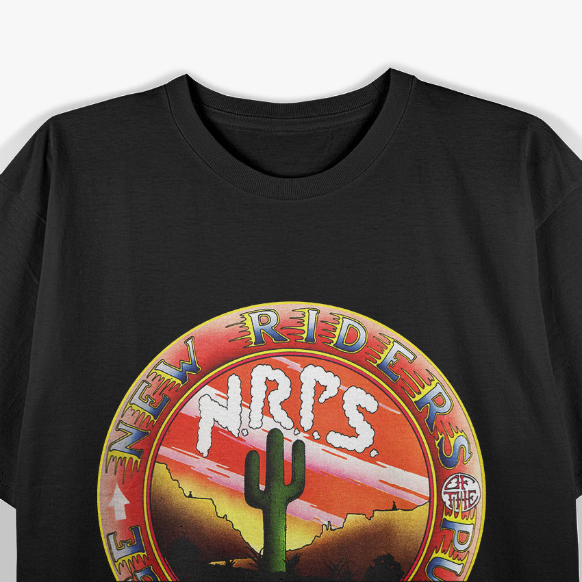 70s Psychedelic Country Rock Graphic T-Shirt