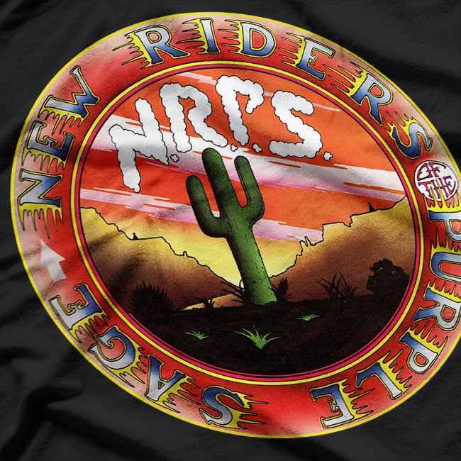 70s Psychedelic Country Rock Graphic T-Shirt