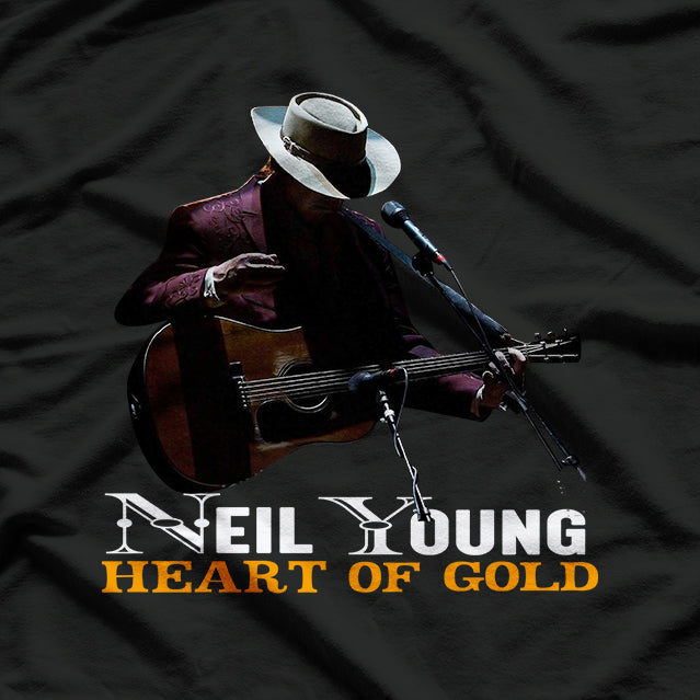 Classic Folk Rock Graphic T-Shirt