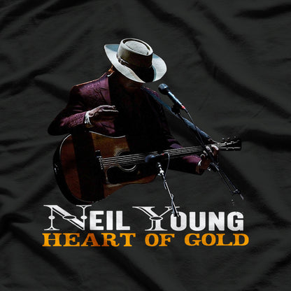 Classic Folk Rock Graphic T-Shirt