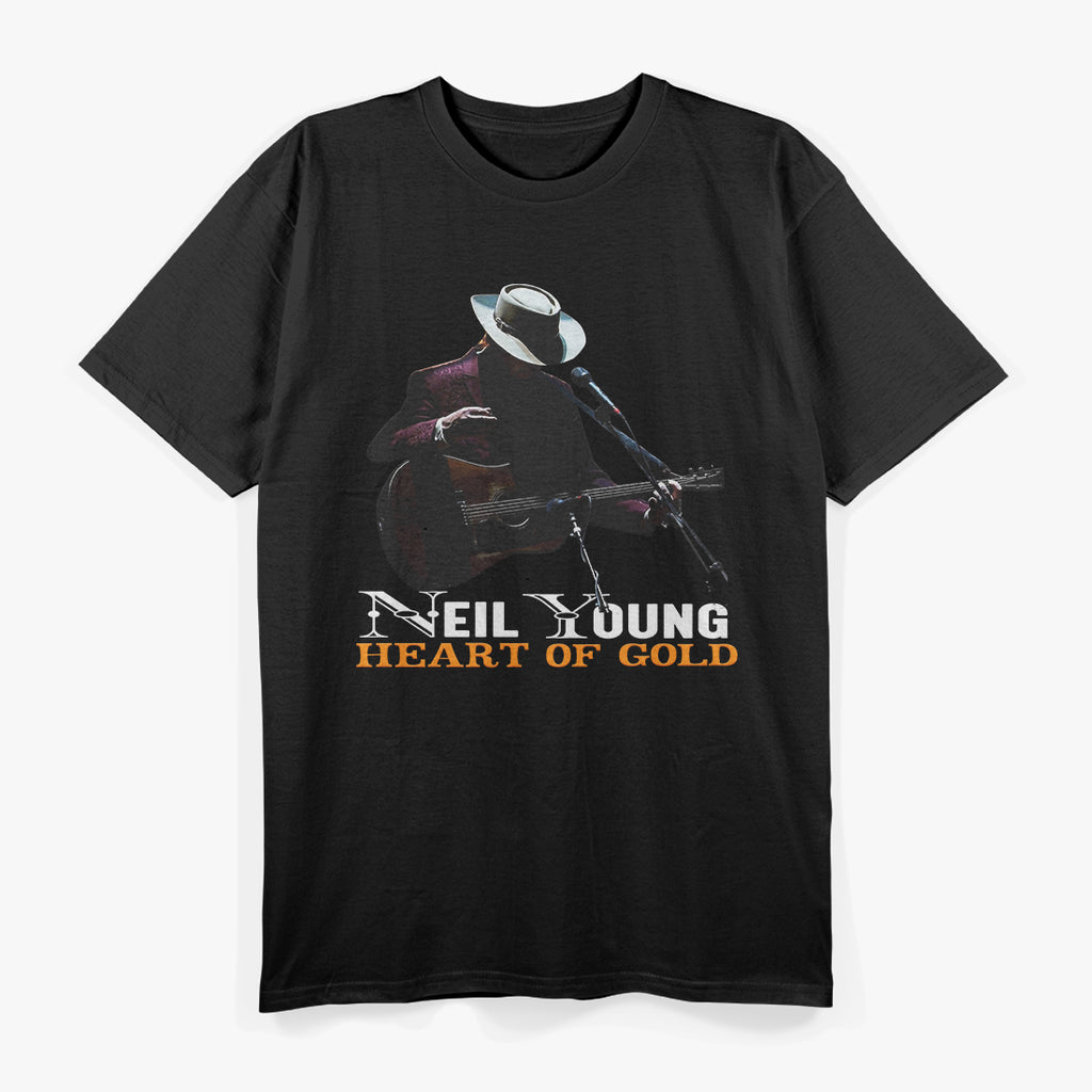 Classic Folk Rock Graphic T-Shirt