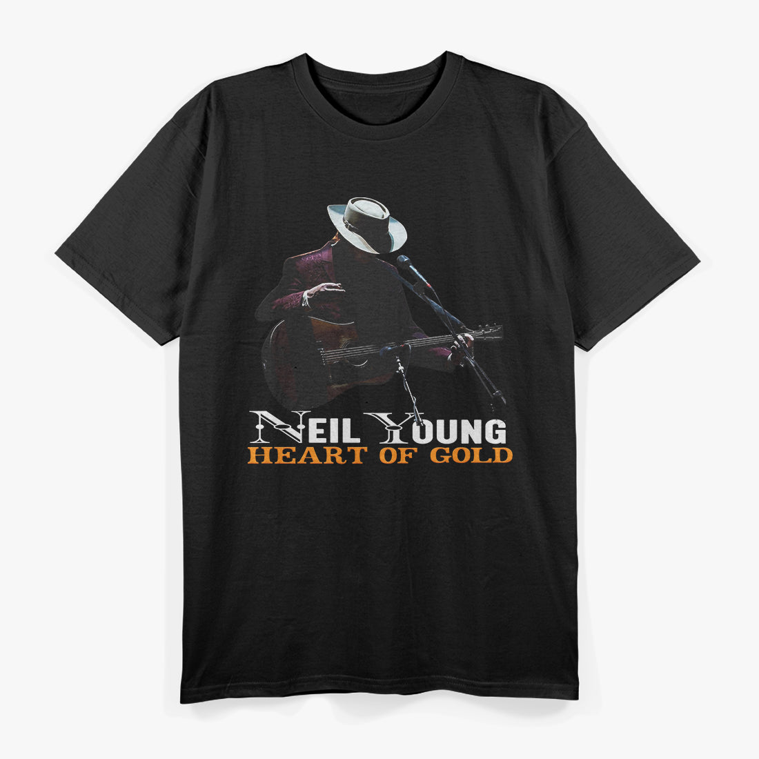 Classic Folk Rock Graphic T-Shirt