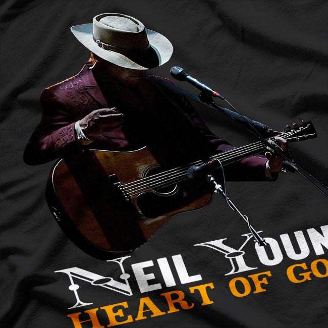 Classic Folk Rock Graphic T-Shirt