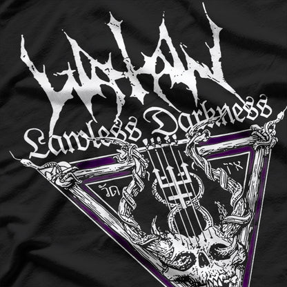 Vintage Nordic Black Music Scene T-Shirt