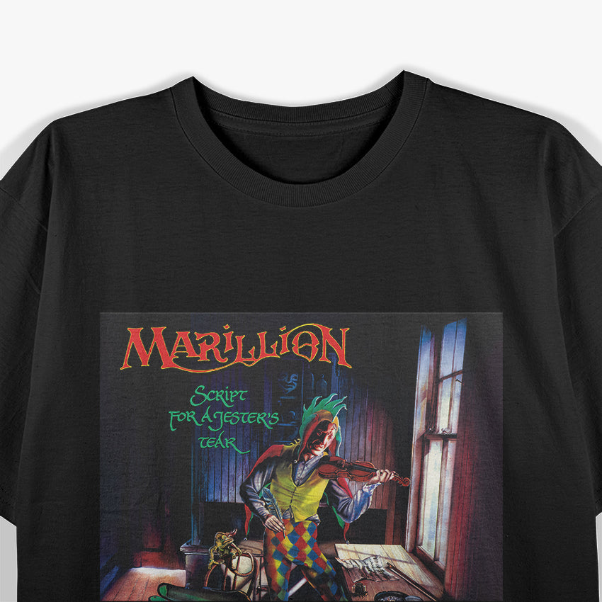 Marillion Inspired Progressive Rock Graphic T-Shirt