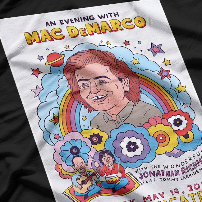 Vintage Concert Poster Graphic T-Shirt
