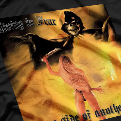 Living In Fear Inspired Thrash Metal Group T-Shirt