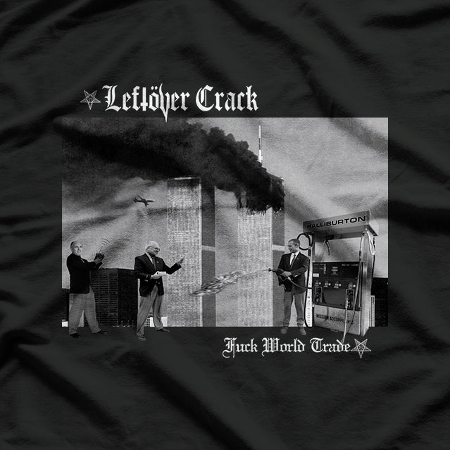 Leftöver Crack Inspired Punk Rock Streetwear Vintage T-Shirt