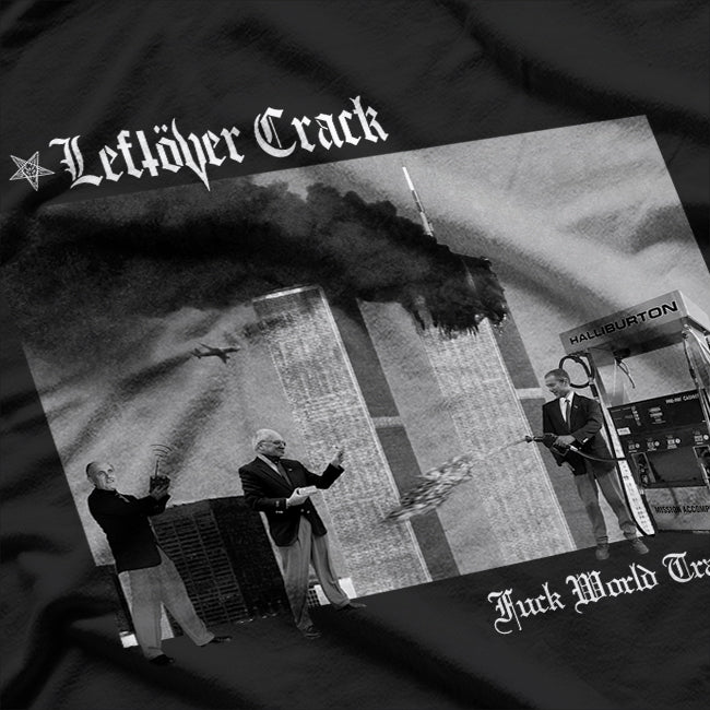Leftöver Crack Inspired Punk Rock Streetwear Vintage T-Shirt
