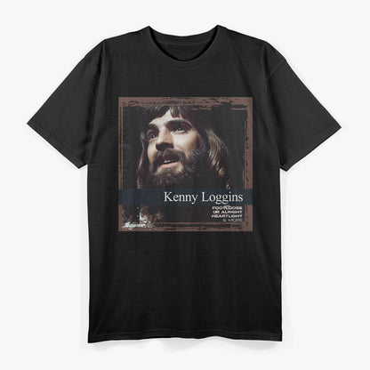 Kenny Loggins Style Retro Graphic Classic Guitar T-Shirt
