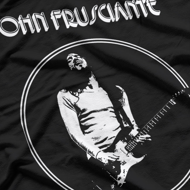 John Frusciante Style Graphic Classic Rock T-Shirt
