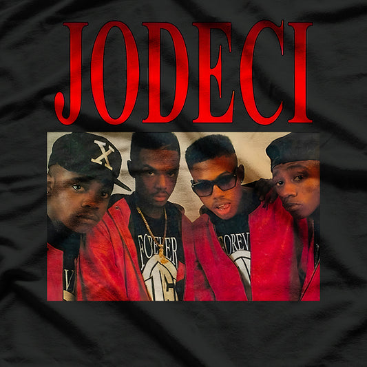 Jodeci Style Retro Graphic Classic 90s RnB Music T-Shirt