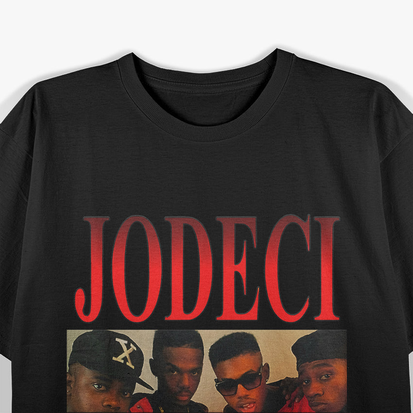 Jodeci Style Retro Graphic Classic 90s RnB Music T-Shirt