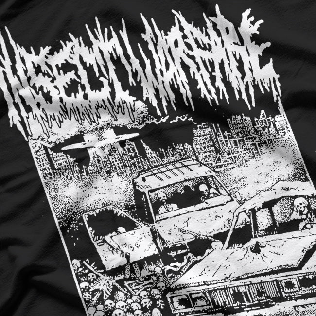 American Grindcore Graphic Evolved Into Obliteration T-Shirt