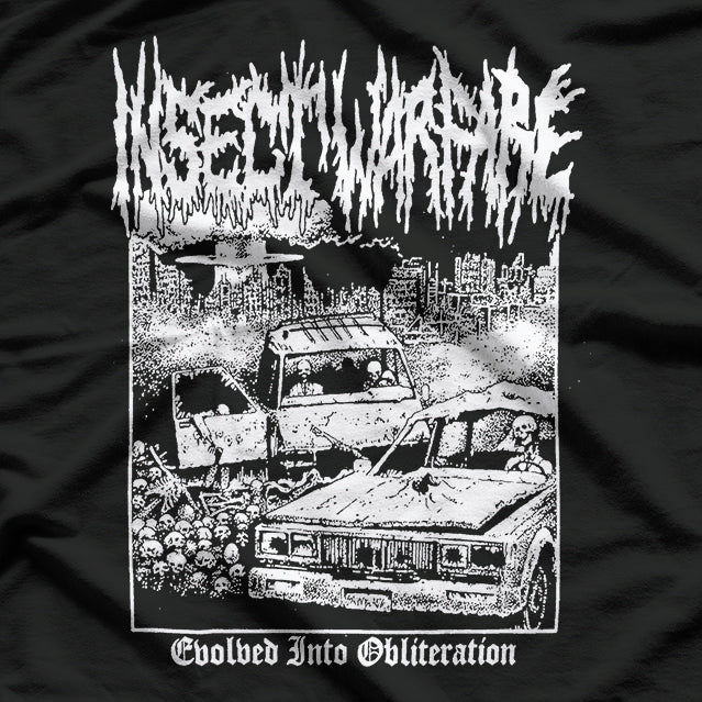 American Grindcore Graphic Evolved Into Obliteration T-Shirt