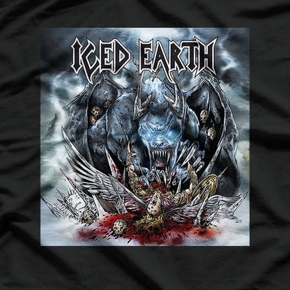 Iced Earth Inspired Heavy Metal Vintage T-Shirt