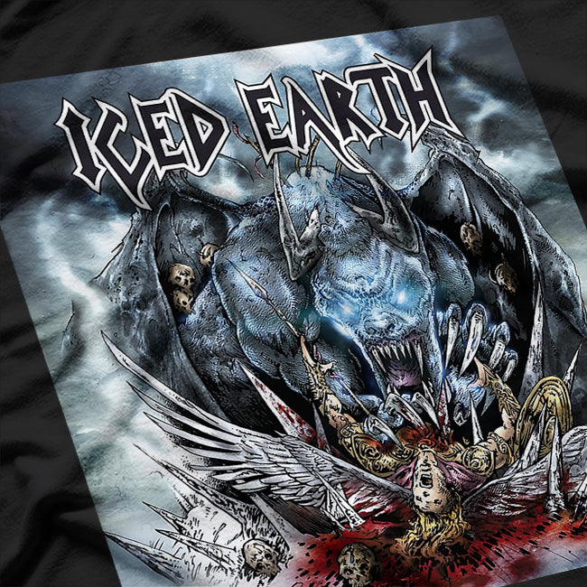 Iced Earth Inspired Heavy Metal Vintage T-Shirt