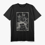Raccoon Tarot Card Gothic Witchcraft The Trash Cult T-Shirt