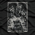 Raccoon Tarot Card Gothic Witchcraft The Trash Cult T-Shirt