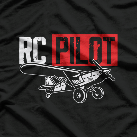 Rare RC Pilot Radio Controlled Airplanes Remote Control Plane T-Shirt