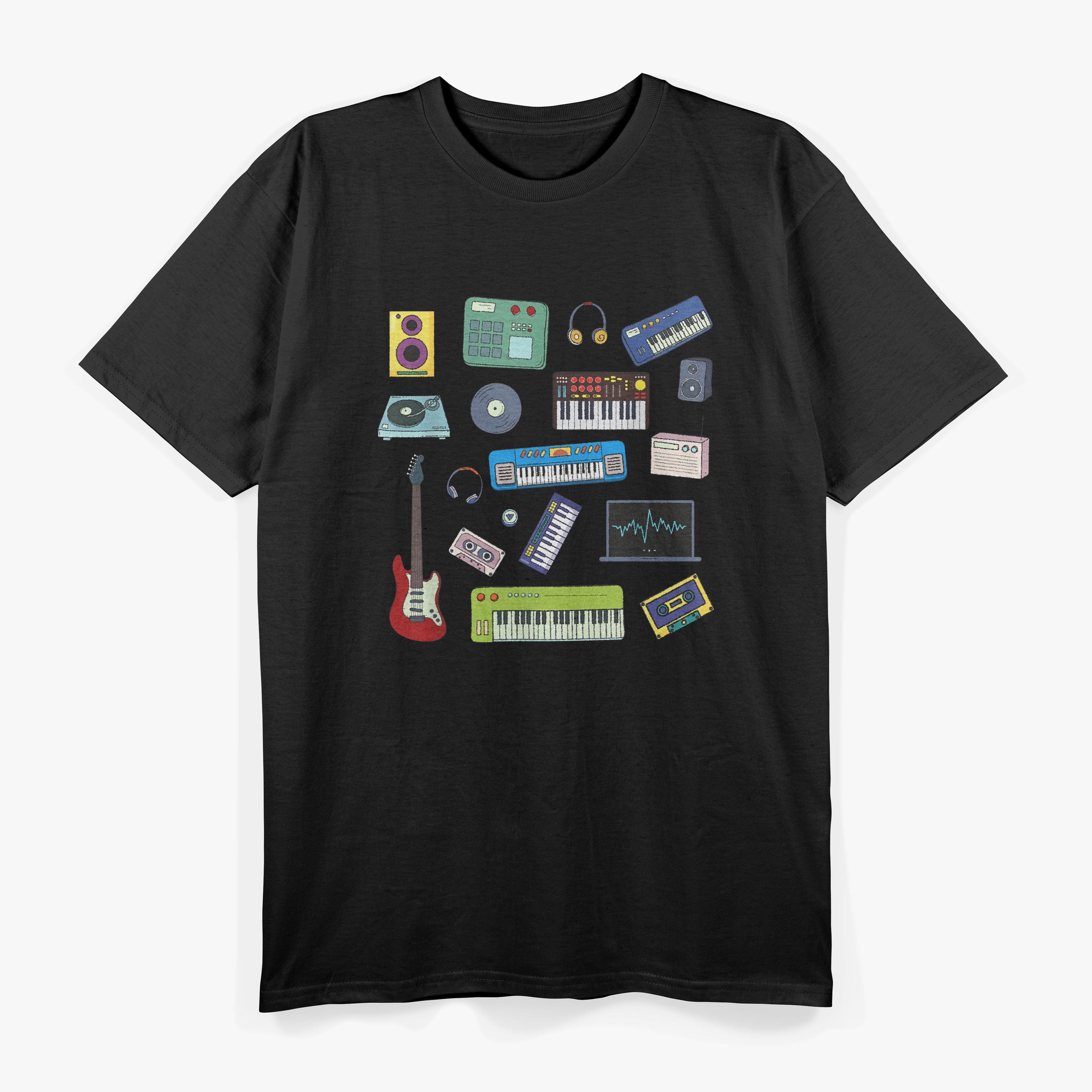 Retro Synthesizer Guitar, Guitar Lovers T-Shirt