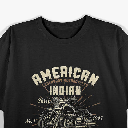 Indian Motorcycle – Vintage Biker Style T-Shirt
