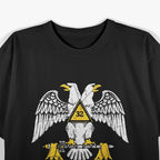 32nd Degree Masonic Scottish Rite Wings T-Shirt