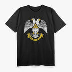 32nd Degree Masonic Scottish Rite Wings T-Shirt