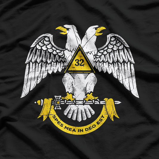 32nd Degree Masonic Scottish Rite Wings T-Shirt
