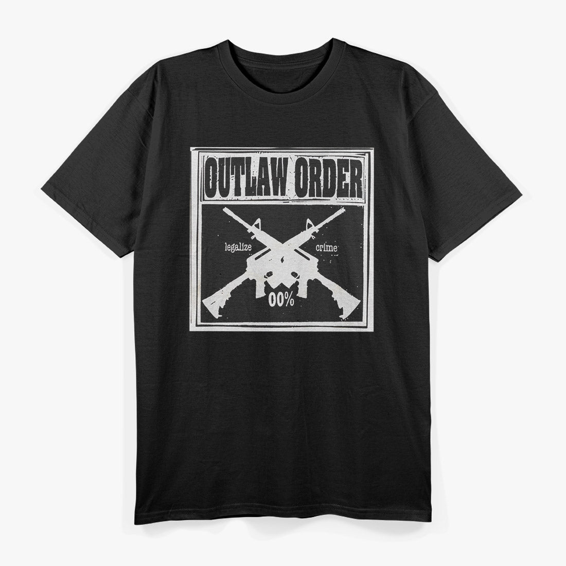 Legalize Crime by Outlaw Order T-Shirt