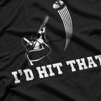 I'd Hit That Skeet Trap Clay Pigeon Shooting T-Shirt