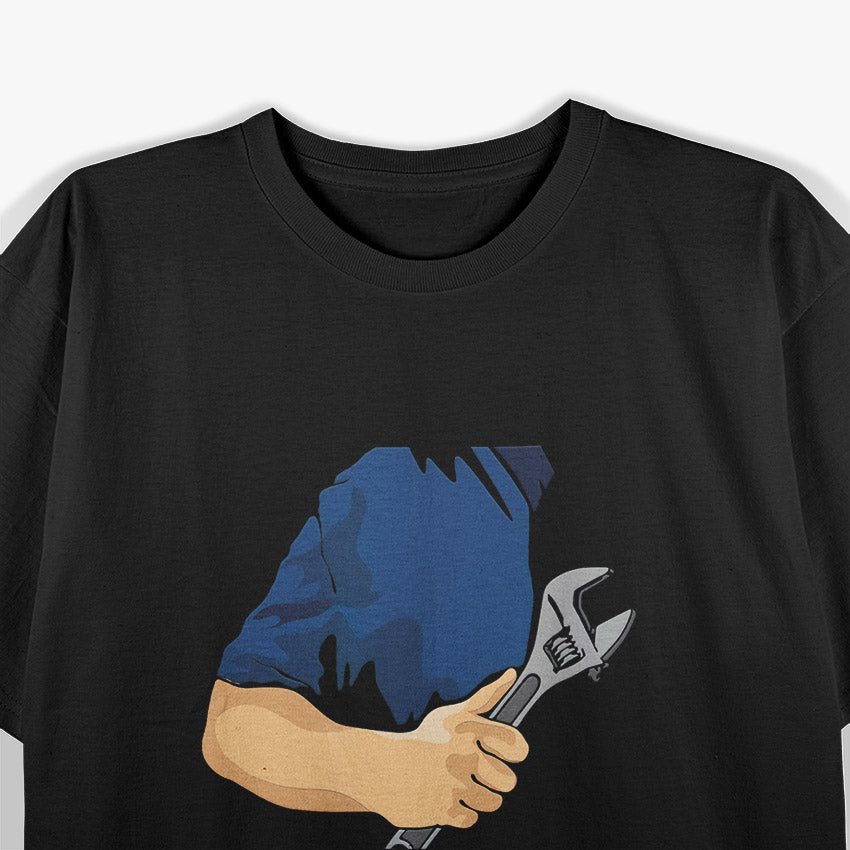 Funny Car Mechanic: Grease, Grit, and Giggles T-Shirt
