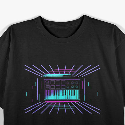 80s Synthesizer Keyboard T-Shirt