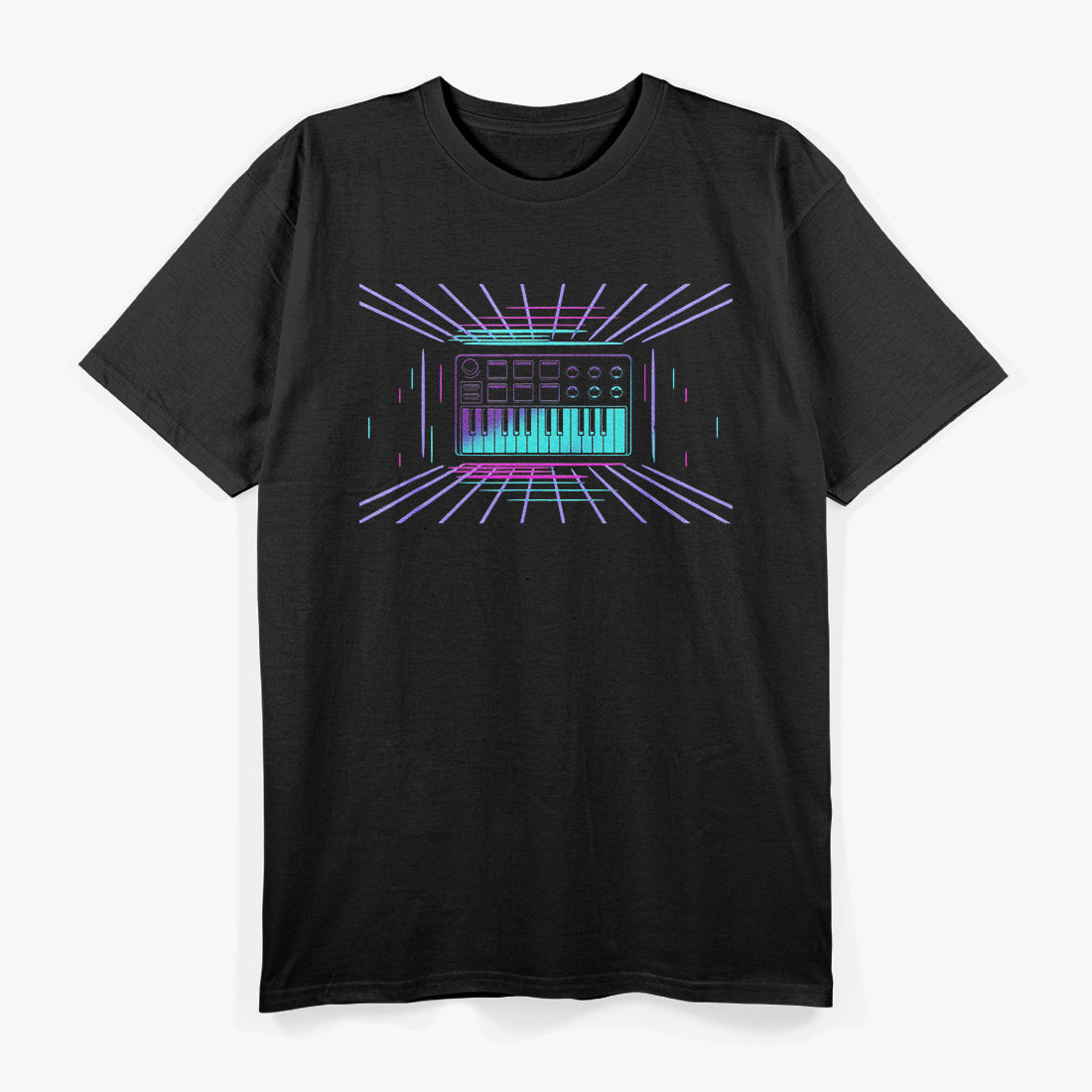 80s Synthesizer Keyboard T-Shirt