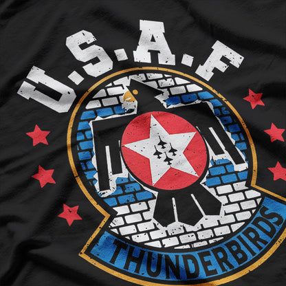 Jet Fighter Air Show Military Tribute T-Shirt