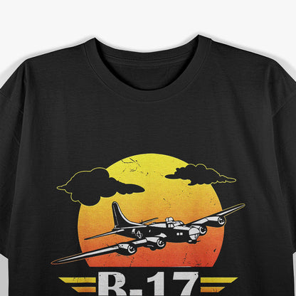 Air Force B-17 Flying Fortress WWII Bomber T-Shirt
