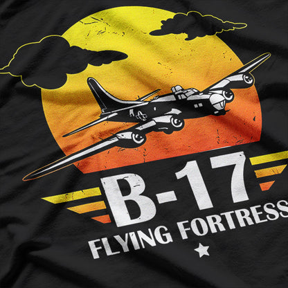 Air Force B-17 Flying Fortress WWII Bomber T-Shirt