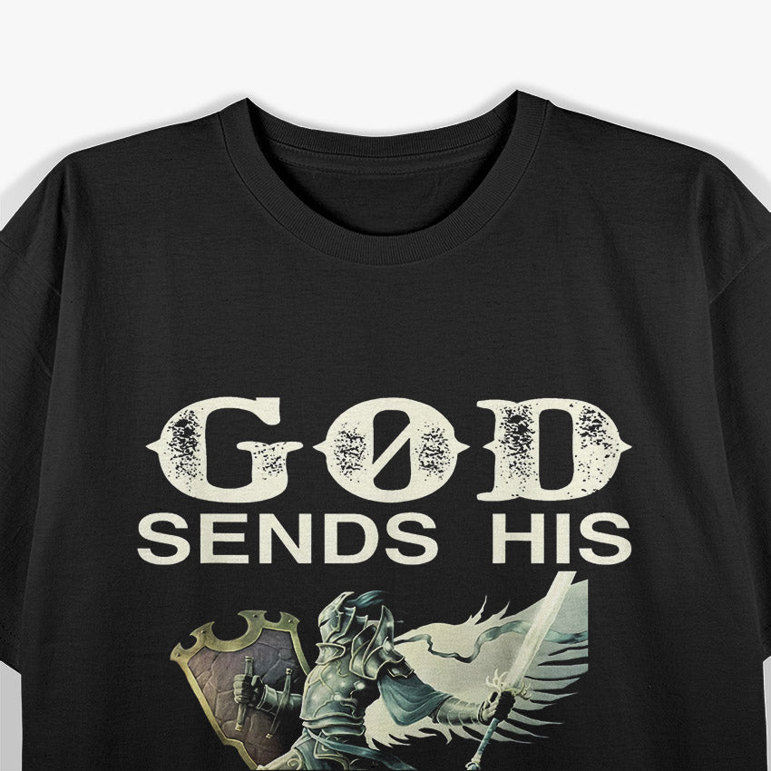 Archangel Michael God’s Strongest Warrior T-Shirt