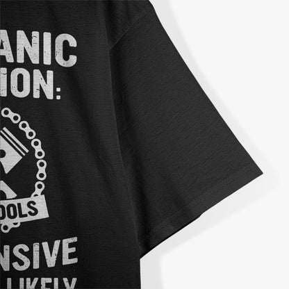 Mechanic Caution: May Start Talking About Cars T-Shirt