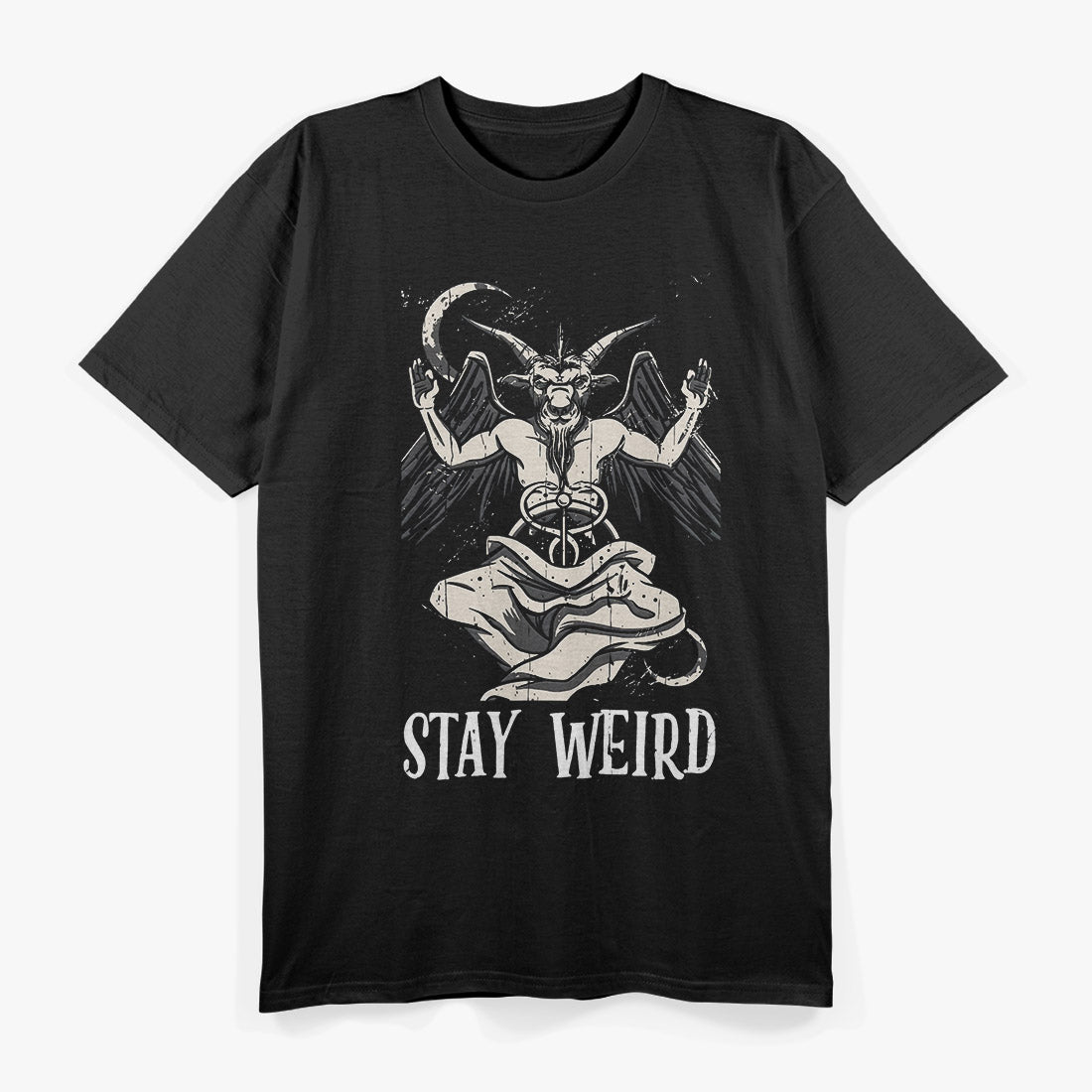 Baphomet Devil - Stay Weird T-Shirt