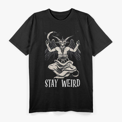 Baphomet Devil - Stay Weird T-Shirt