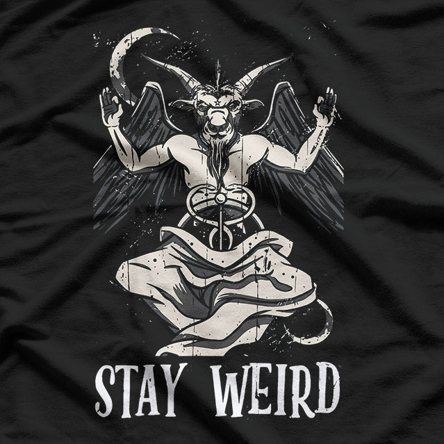 Baphomet Devil - Stay Weird T-Shirt