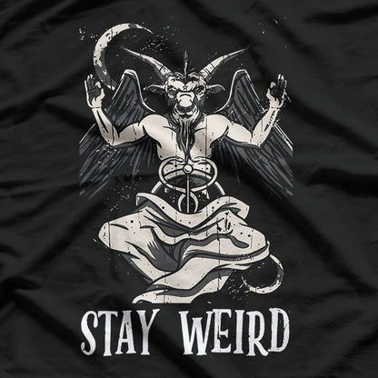 Baphomet Devil - Stay Weird T-Shirt