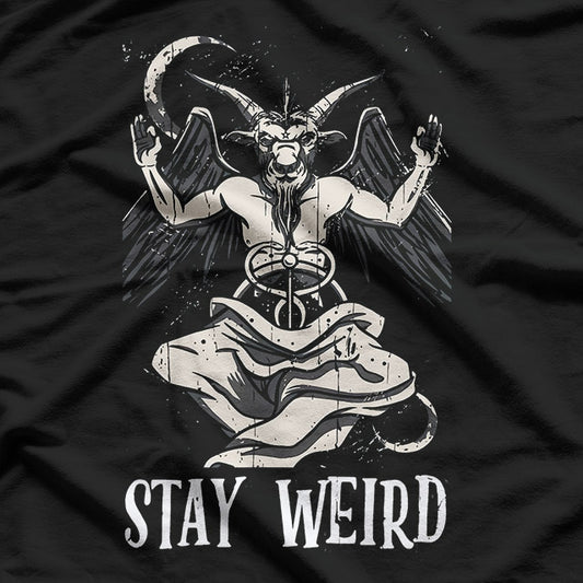 Baphomet Devil - Stay Weird T-Shirt