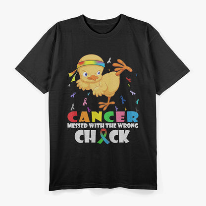 Cancer Messed with the Wrong Chick – Strong Survivor T-Shirt