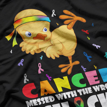 Cancer Messed with the Wrong Chick – Strong Survivor T-Shirt