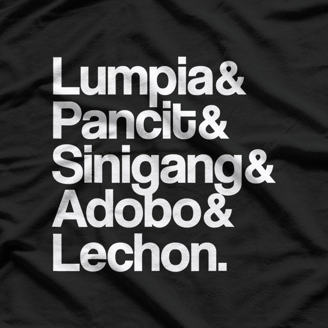 Lumpia Love Funny Filipino Food Enthusiast T-Shirt