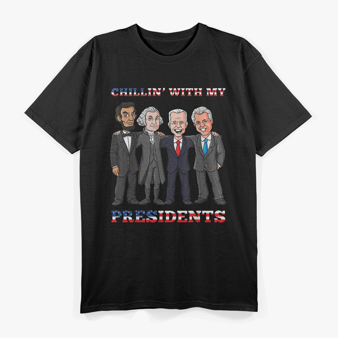 Funny Chillin with My Presidents T-Shirt