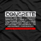 Funny Concrete Love Hate Relationship Concrete Worker T-Shirt