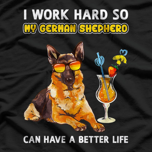 Funny German Shepherd Lover - A Pawsome Tribute to Your Furry Friend T-Shirt